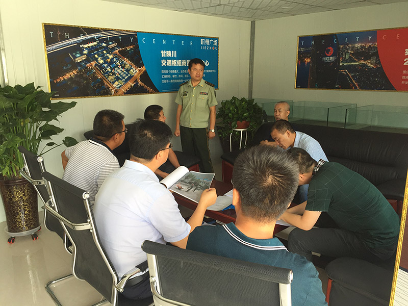 省安委會(huì)督查組檢查階州廣場(chǎng)安全生產(chǎn)建設(shè)