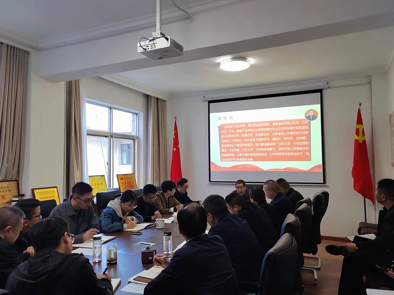 【“三抓三促”行動(dòng)進(jìn)行時(shí)】市龍江城鄉(xiāng)集團(tuán)開展“隴南要發(fā)展，我該謀什么”——圍繞“加快集團(tuán)公司高質(zhì)量發(fā)展，我該謀什么”專題研討